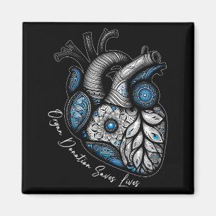 Orgaandonatie Slaat Levens Harttransplantatie Card Magneet