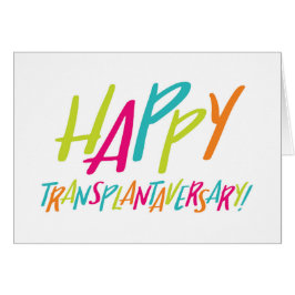 Orgaantransplantaat | Happy Transplantaversary Kaa