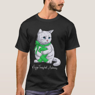 Orgaantransplantatie Bewustzijn Maand Groen lint K T-shirt