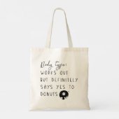 Orgaantype Donuts Tote Bag (Achterkant)