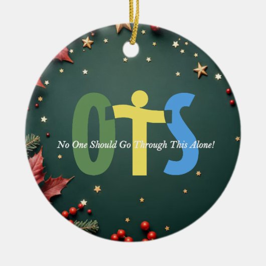 Organ Donation Awareness Ornament Holiday (Voorkant)