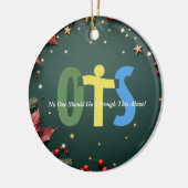 Organ Donation Awareness Ornament Holiday (Links)