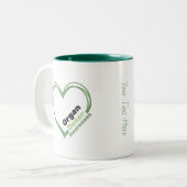 Organ Donor Awareness Ceramic Mug (Devant gauche)