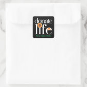 Organ Donor Donate Life Stickers (Sac)