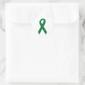Organ Donor Ribbon Ronde Sticker (Tas)