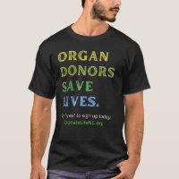 ORGAN DONORS SPAREN LEVEN—MANNEN BLACK