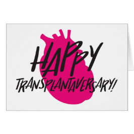Organ Heart | Happy Transplanttaever Kaart