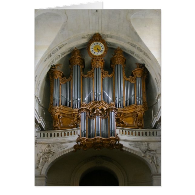 Organ in St Roch, Parijs (Voorkant)