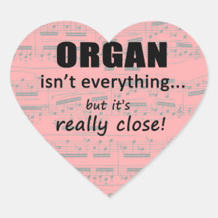 Organ is niet alles Sticker