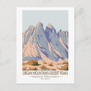 Organ Mountains Desert Peaks National Monument Briefkaart