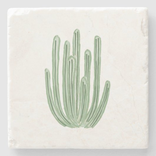 Organ Pipe Cactus Desert Stone Onderzetter (Voorkant)