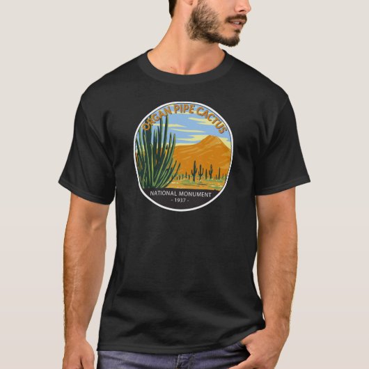 Organ Pipe Cactus National Monument Arizona T-shirt (Voorkant)