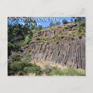 Organ Pipes Park, Victoria, Briefkaart Australië