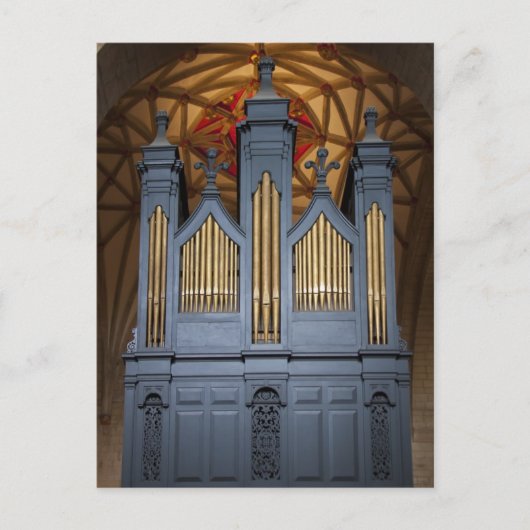 Organe d'abbaye de Tewkesbury, carte postale (Devant)