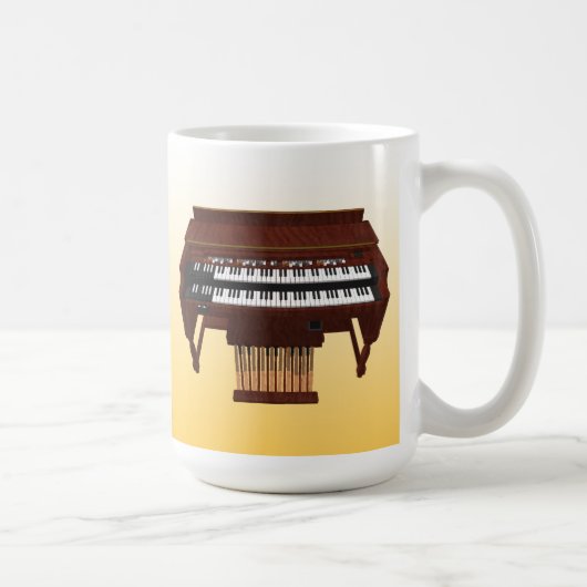 Organe de double Decker : modèle 3D : Tasse de (Droite)