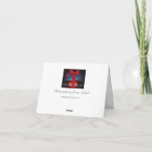 Organe le plus âgé dans la carte de voeux de vacan (Dos)