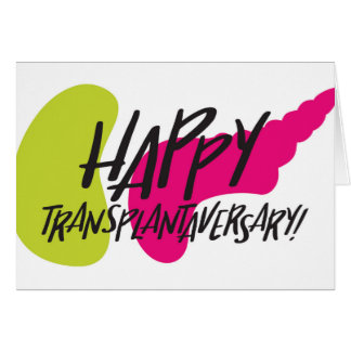 Organen SPK | Happy Transplanttasiever GreetingCar