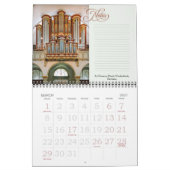 Organes à leur place - calendrier horizontal (Mar 2027)