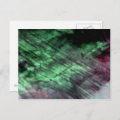 Organic abstract #1460 briefkaart (Voorkant / Achterkant)