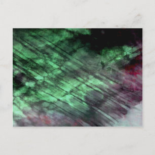 Organic abstract #1460 briefkaart