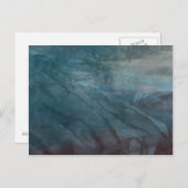 Organic abstract #1469 briefkaart (Voorkant / Achterkant)