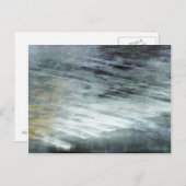 Organic abstract #1480 briefkaart (Voorkant / Achterkant)