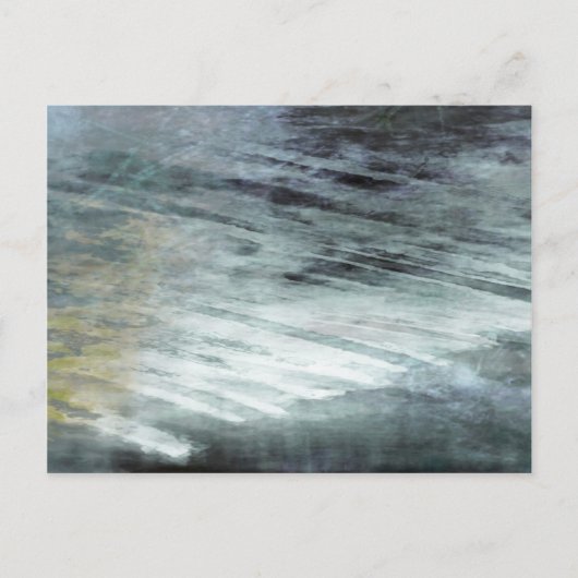 Organic abstract #1480 briefkaart (Voorkant)