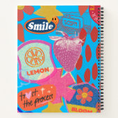 ORGANIC-ALLY Spiral Notebook Notitieboek (Achterkant)