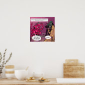 Organic and GMO Date Funny Poster (Keuken)