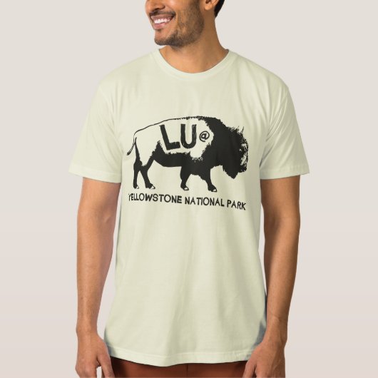 Organic Bison T-shirt (Voorkant)
