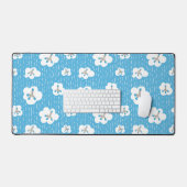 Organic Chemistry Blue Molecules Science Geek Bureaumat (Keyboard & Muis)