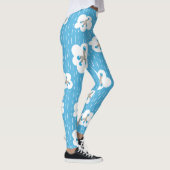 Organic Chemistry Molecules Blue Science Geek Leggings (Rechts)