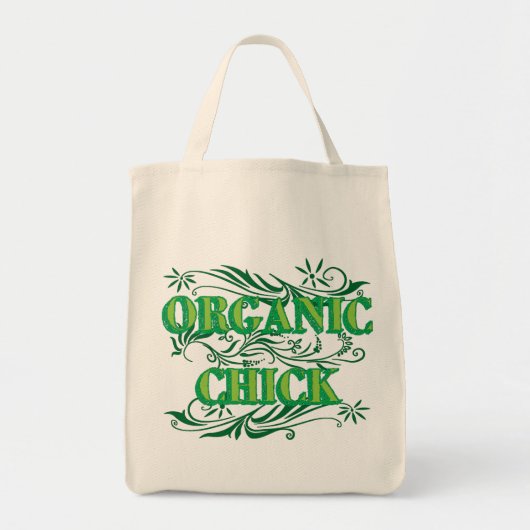Organic Chick Tote Bag (Voorkant)