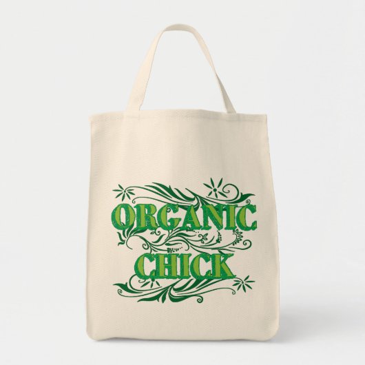 Organic Chick Tote Bag (Voorkant)