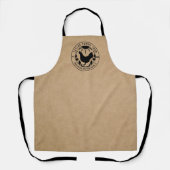 Organic Egg Boerderij Farmhouse Rustic Chicken Bus Schort (Voorkant)