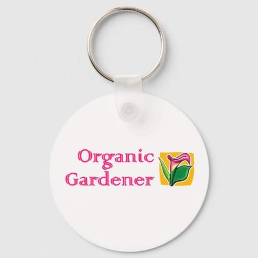 Organic Gardener - Calla Lilies Sleutelhanger (Voorkant)