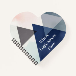 Organic Geometry Fusion | Watercolour Notitieboek