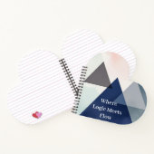 Organic Geometry Fusion | Watercolour Notitieboek (Binnen)