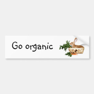 organic Go Bumpersticker