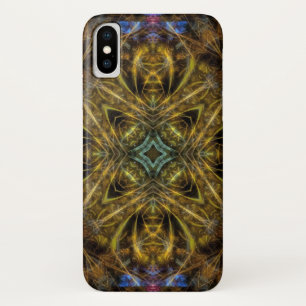 Organic Gold Fractal Art iPhone 3 Case-Mate Hoesje