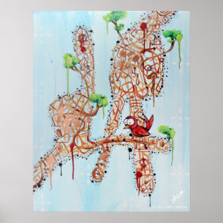 Organic, gooi het op! poster