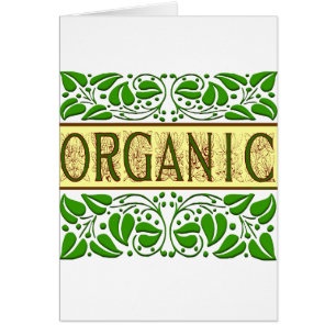 Organic Green Slogan