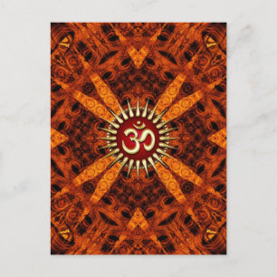 Organic Grooves OM Tribal NewAge Briefkaart