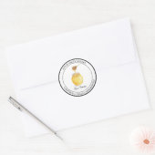 Organic Honey Modern label (Envelop)