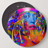 Organic Machine Button (Voorkant /achterkant)