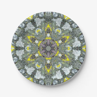 Organic Mandalas Moss Series One Papieren Bordje