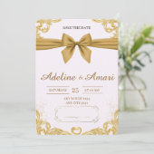 Organic Modern Save the Date Card (Staand voorkant)