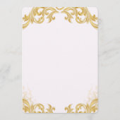 Organic Modern Save the Date Card (Achterkant)