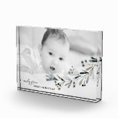 Organic Natural Kerstfeestay Photo Block Fotoblokken (Rechts)