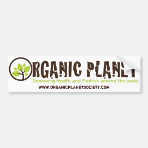 Organic Planet Bumper Stickers